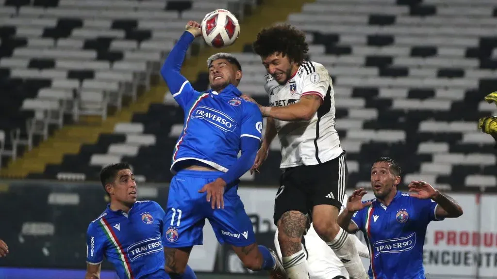 Colo Colo vs Audax Italiano. Crédito: Photosport