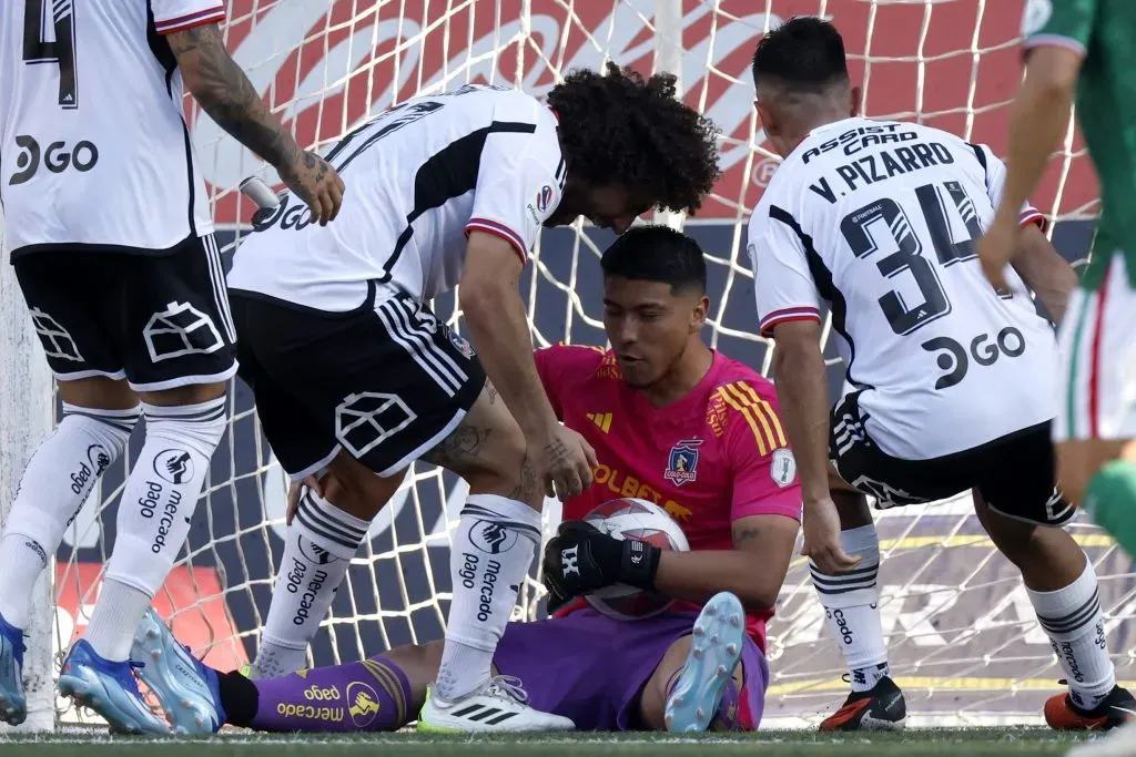 Brayan Cortés, uno de los héroes de Colo Colo. Crédito: Photosport