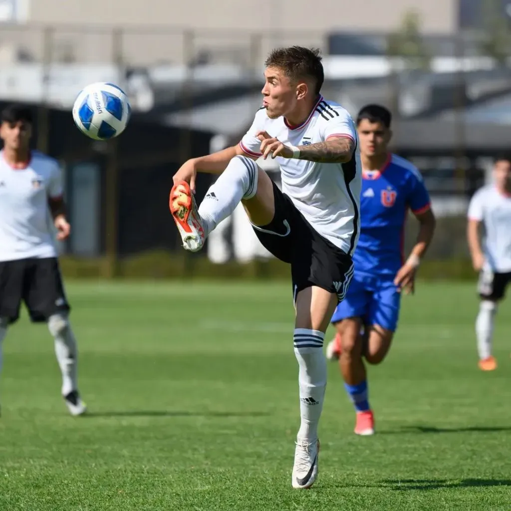 Lucas Soto en la categoría de Proyección. Crédito: Colo Colo Fútbol Joven.