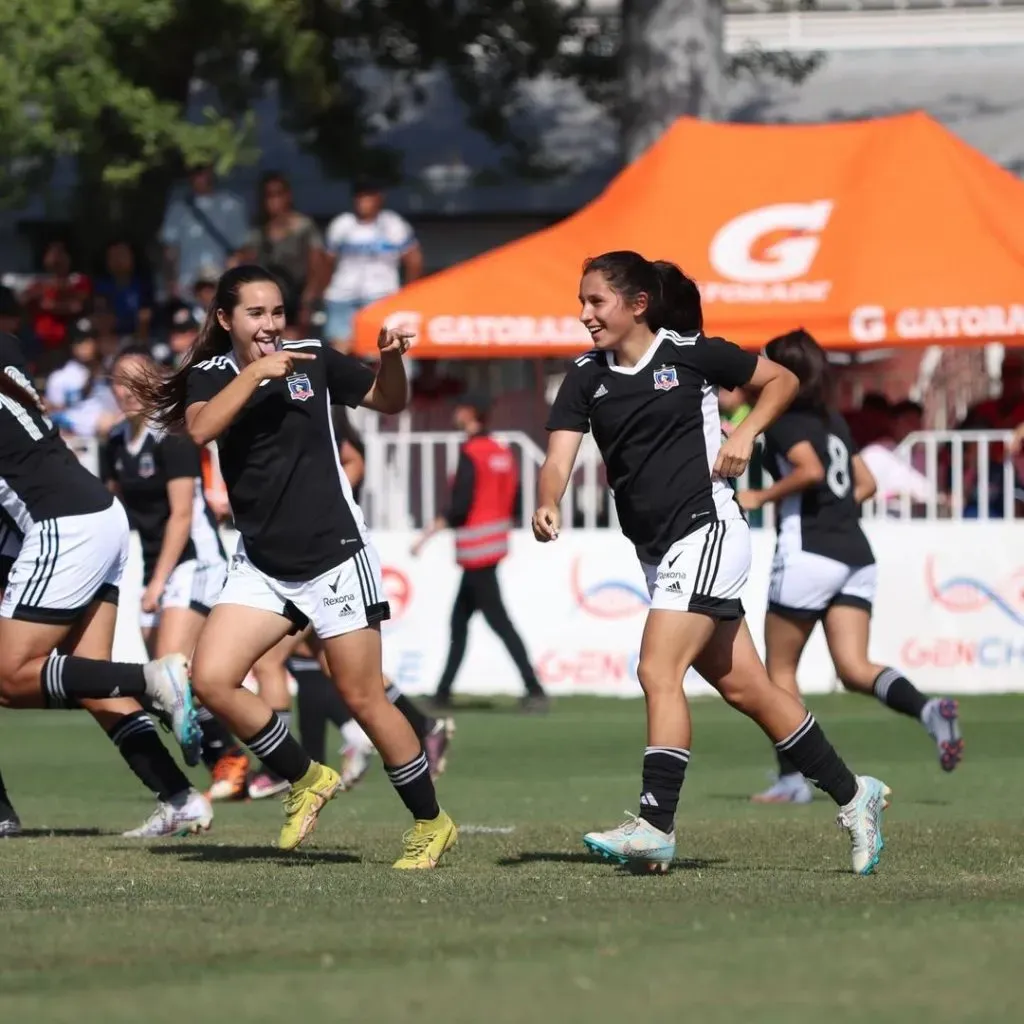 Anaís Álvarez fue la gran figura de la final y consagración de Colo Colo Femenino Sub 16. Imagen: Colo Colo Femenino