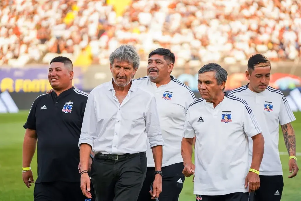 Daniel Morón y una tarea clave para la temporada 2024 en Colo Colo. Imagen: Guille Salazar/DaleAlbo