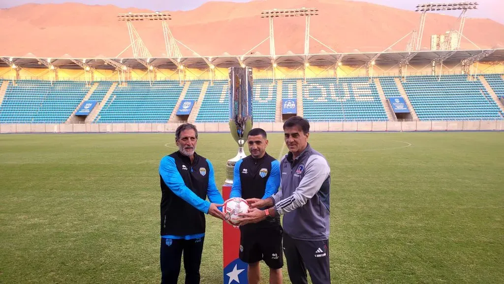 Gustavo Quinteros dijo presente en la conferencia previa a la final de Copa Chile | Foto: DaleAlbo