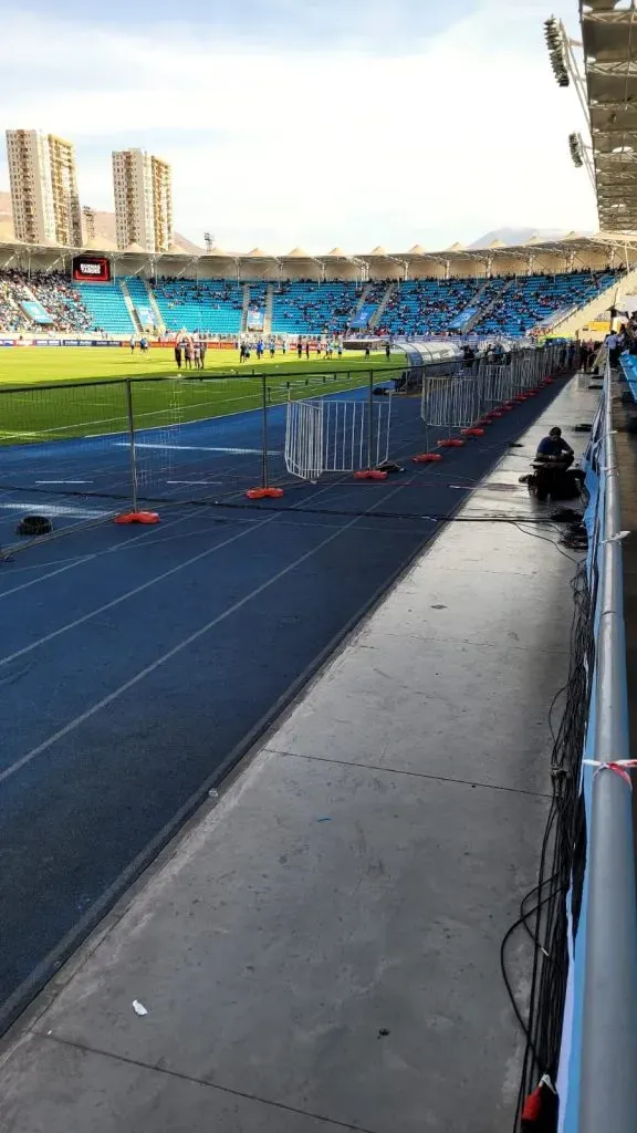 Cancha del Estadio Tierra de Campeones. (Foto: DaleAlbo)