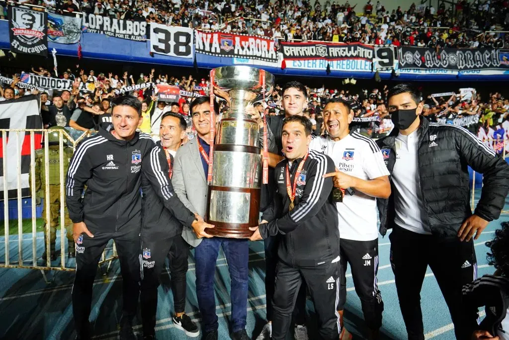 Gustavo Quinteros ganó dos Supercopa con Colo Colo.