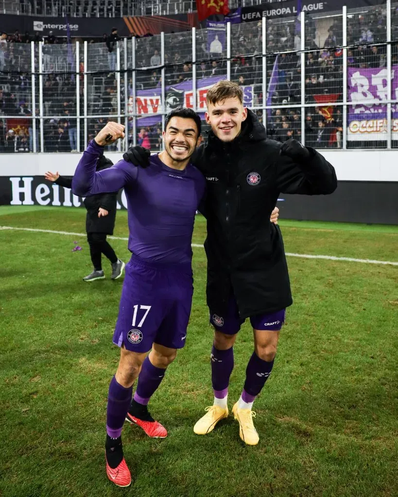 Gabriel Suazo volvió a marcar en victoria del Toulouse. Imagen: Toulouse FC