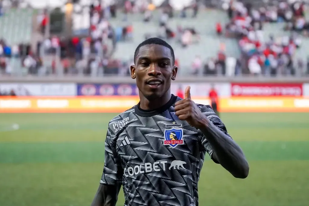 Fabián Castillo en el duelo entre Colo Colo y Deportes Copiapó. Imagen: Guille Salazar/DaleAlbo