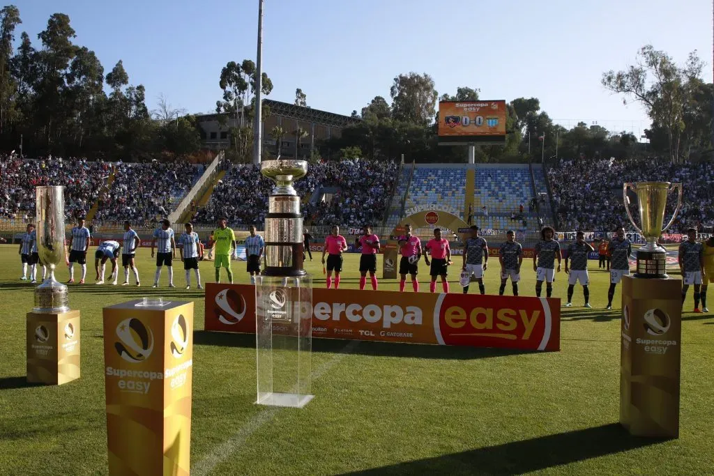 Peligra la Supercopa del fútbol chileno. | Imagen: Photosport.