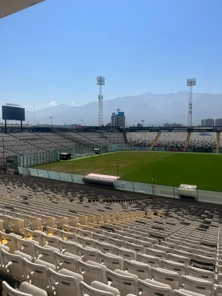 Así está la cancha del Monumental. (Foto: DaleAlbo)