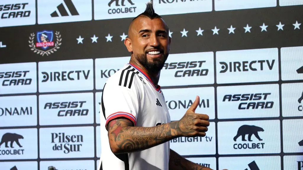 Arturo Vidal es el único refuerzo de Colo Colo.