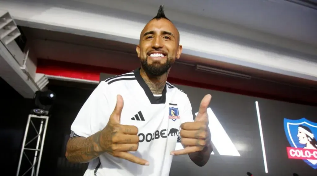 Arturo Vidal es el único refuerzo de Colo Colo.