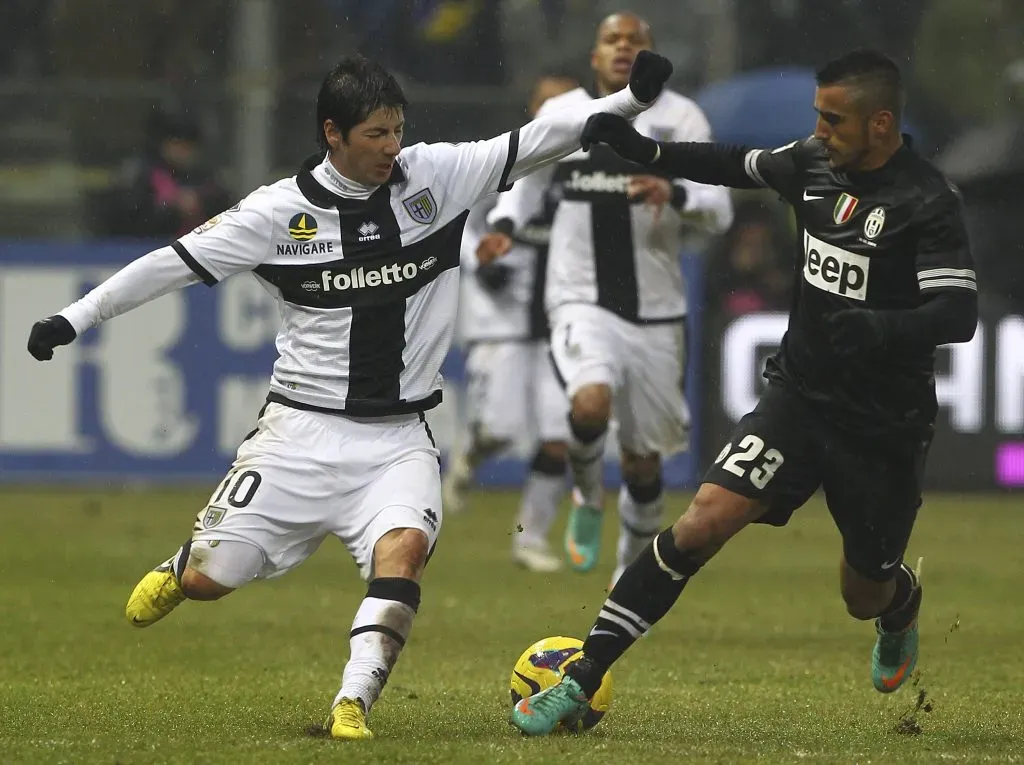 Jaime Valdés en 2013 era titular en el Parma de la Serie A | Foto: Getty