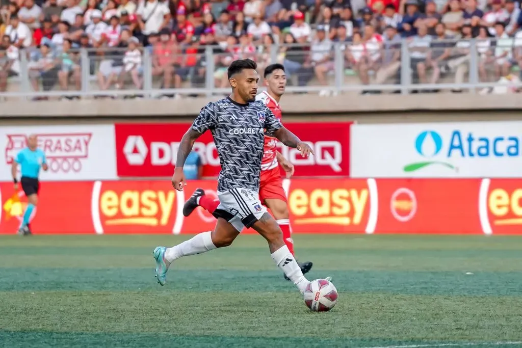 Marcos Bolados será titular en el Colo Colo vs Unión Española. Imagen: Guille Salazar/Dale Albo