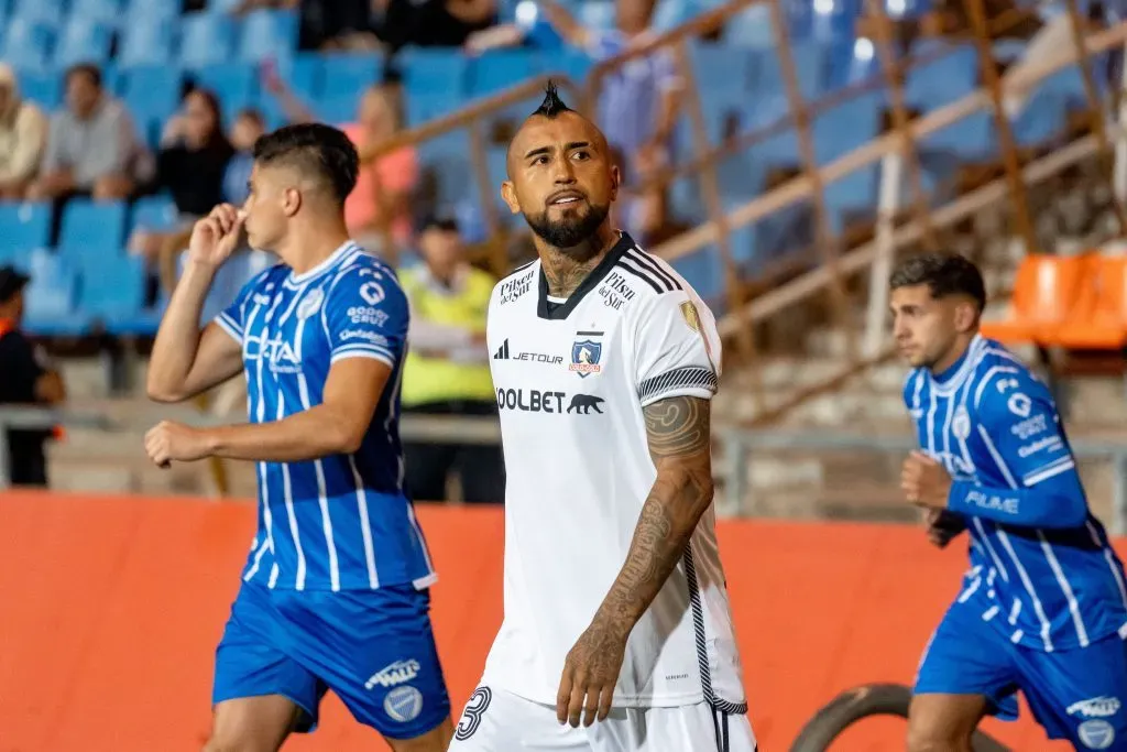 Arturo Vidal volvió a jugar Copa Libertadores por Colo Colo. | Imagen: Guille Salazar/DaleAlbo.