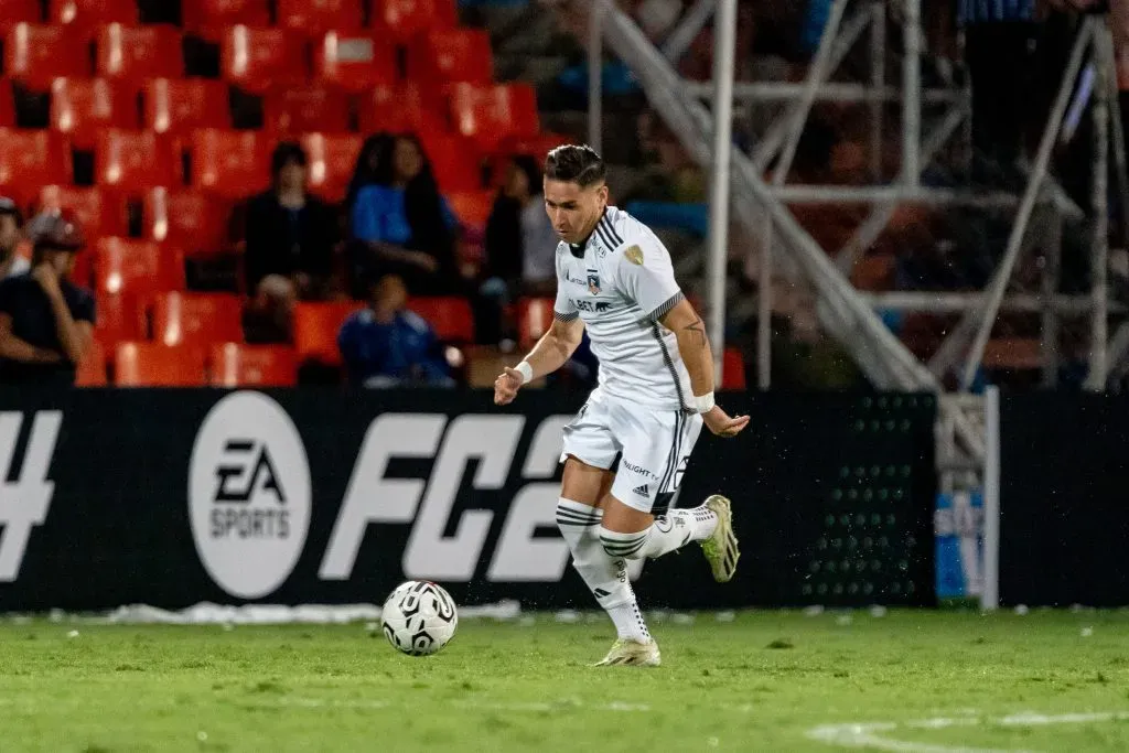 Óscar Opazo puede perderse el encuentro de vuelta ante Sportivo Trinidense de Paraguay. Imagen: Guille Salazar/DaleAlbo