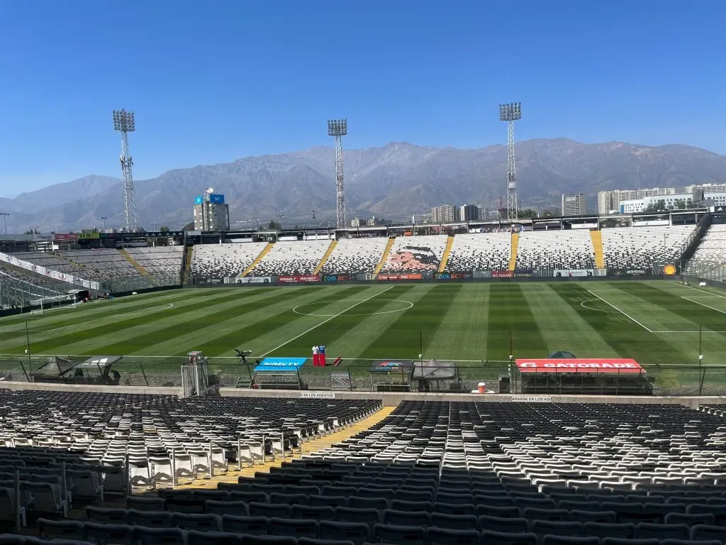 Así está la cancha para el Superclásico. (Foto: DaleAlbo)