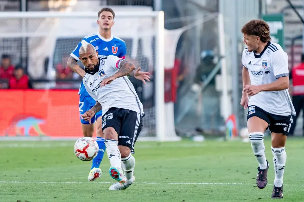 Arturo Vidal recibe espaldarazo de Sebastián Luchsinger. Imagen: Guille Salazar/DaleAlbo