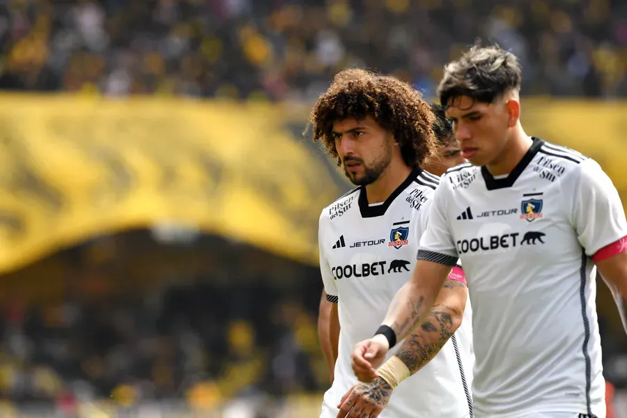 Maximiliano Falcón y un mensaje a Colo Colo por tema cancha. Imagen: Alejandro Pizarro Ubilla/Photosport