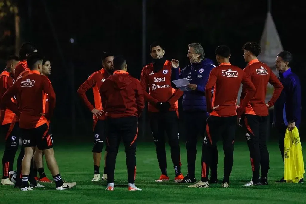 Ricardo Gareca debuta en la Roja este viernes ante Albania en el Estadio Ennio Tardini de Parma. Foto: Comunicaciones la Roja.