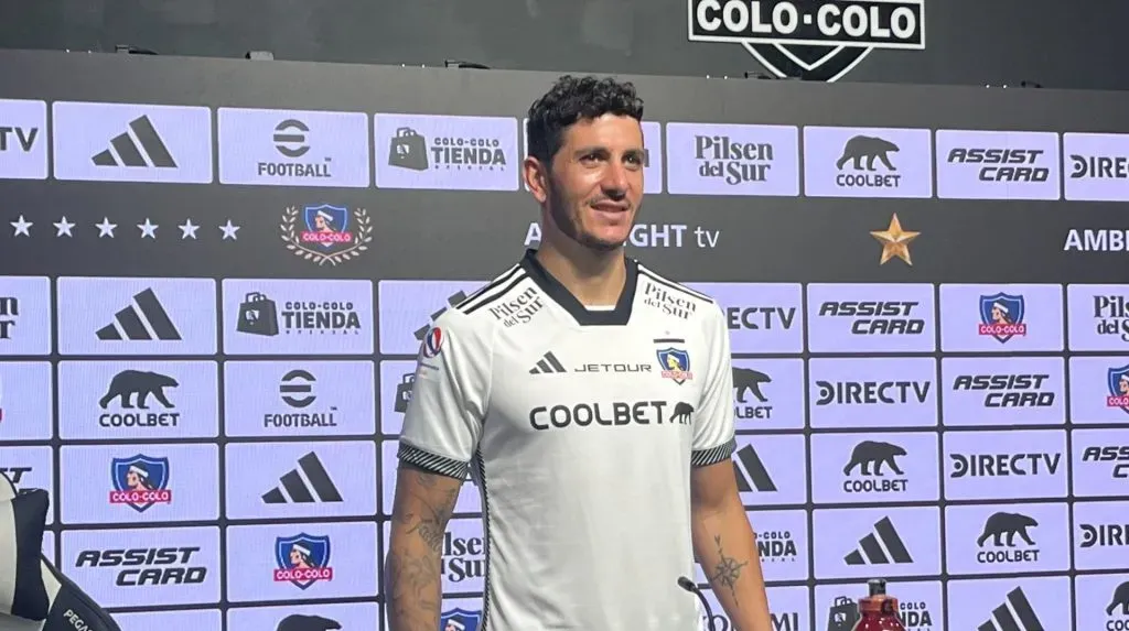 Castellani fue presentado en Colo Colo