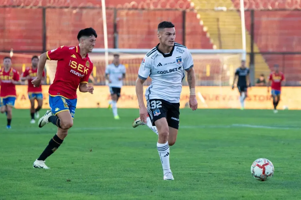 Lucas Cepeda entrenó como titular este jueves en Colo Colo | Foto: Guille Salazar, DaleAlbo