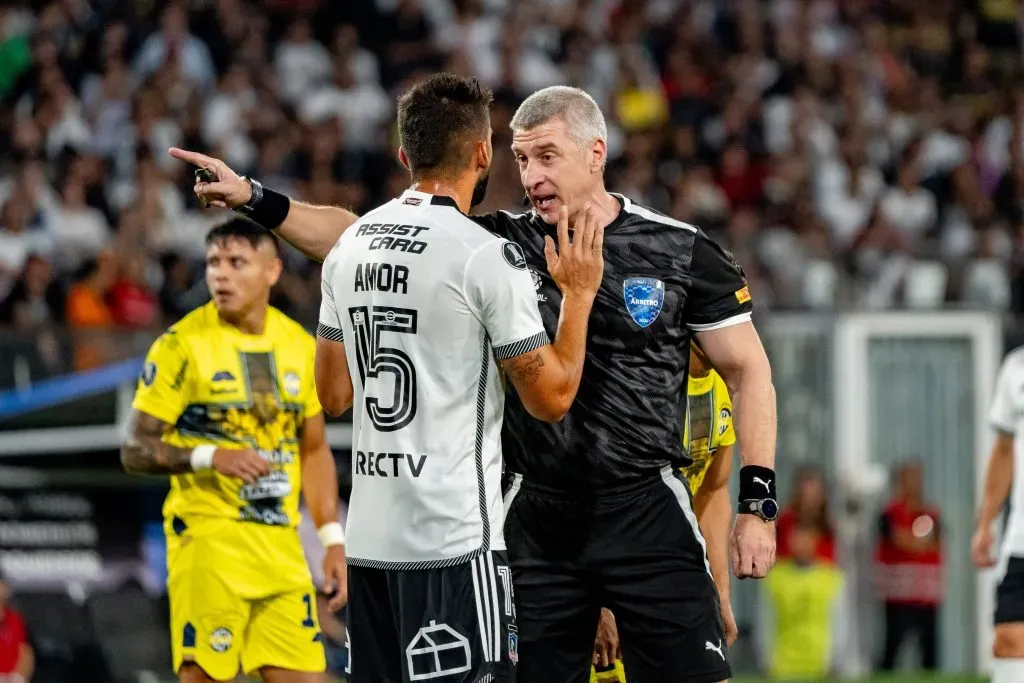 Amor, junto a Palacios, está a una amarilla de la suspensión en Libertadores | Foto: Guille Salazar, DaleAlbo