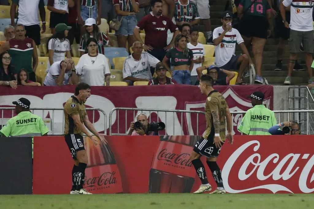 Guillermo Paiva fue el autor del tanto del Cacique ante Fluminense. Foto: Photosport.