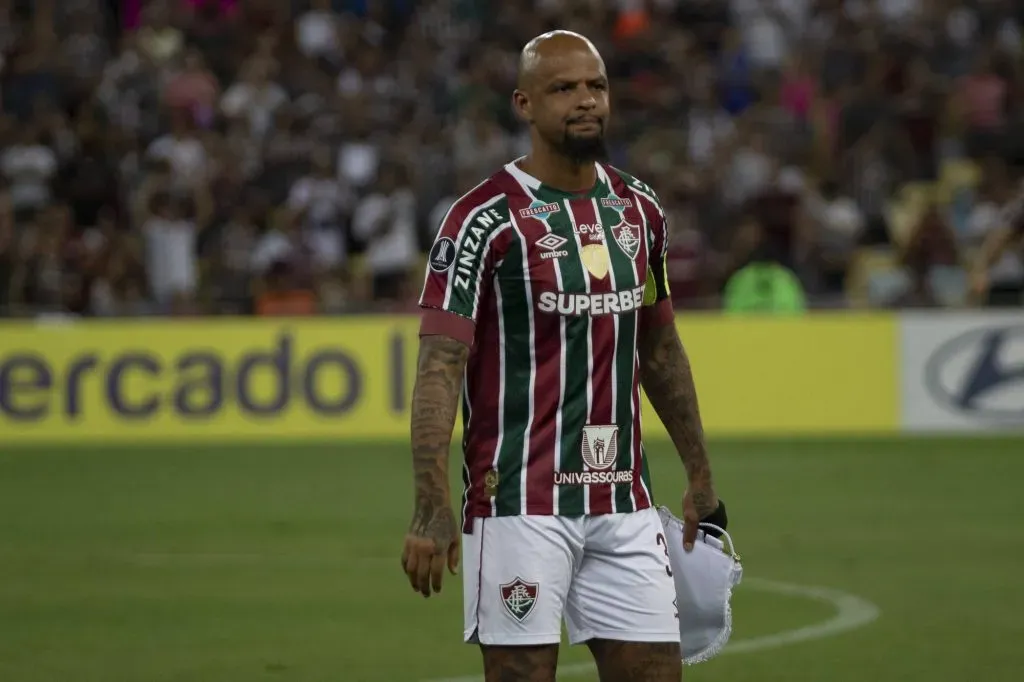 Felipe Melo solo jugó 45 minutos en la victoria de Fluminense ante Colo Colo