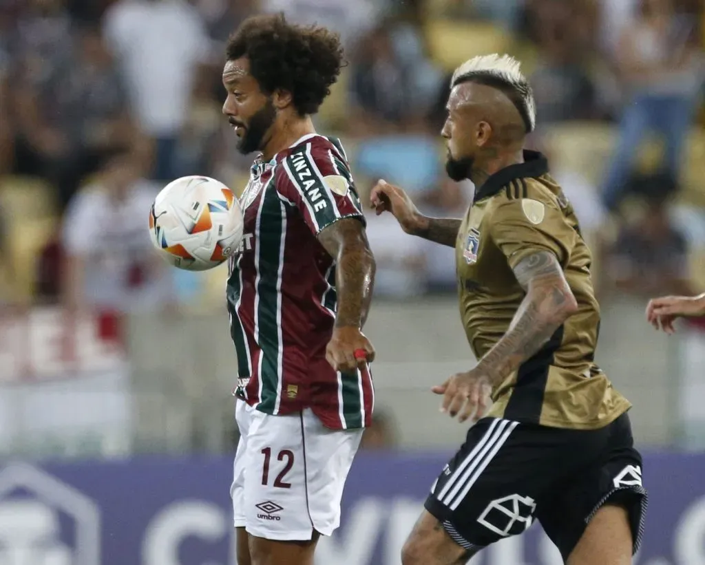 Arturo Vidal y Marcelo animaron intensos duelos en el Estadio Maracaná.