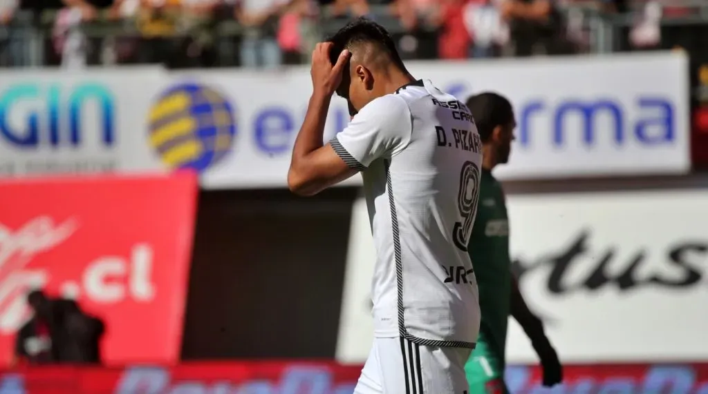 Damián Pizarro no está citado en Colo Colo vs Cobreloa. | Imagen: Photosport.