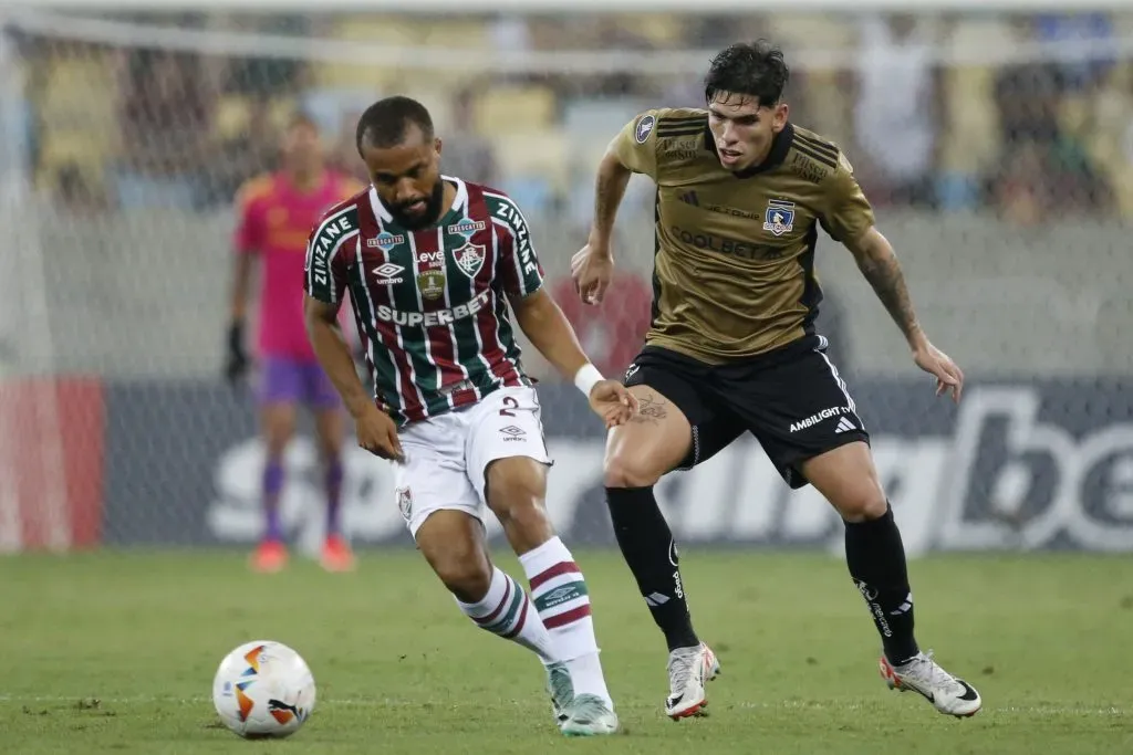 Carlos Palacios sufrió molestias en una de sus muñecas ante Fluminense y es baja para enfrentar a Cobreloa. 