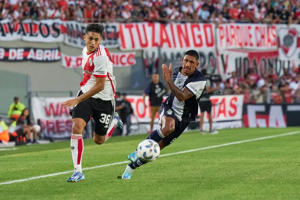 Pablo Solari en River Plate. (Foto: Imago)