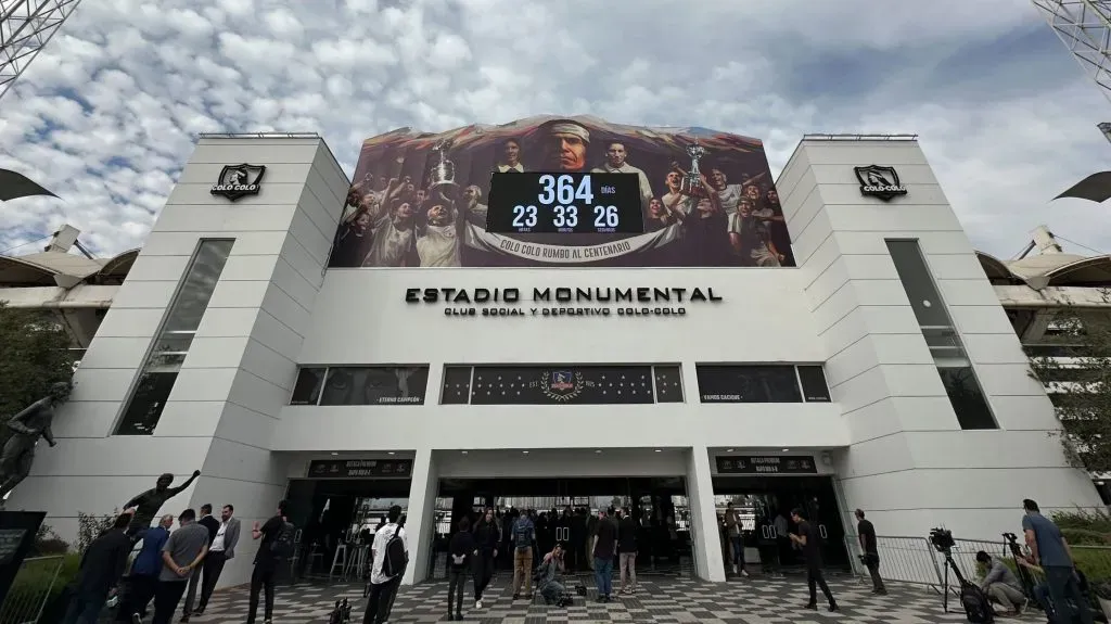 El Estadio Monumental espera el Centenario de Colo Colo