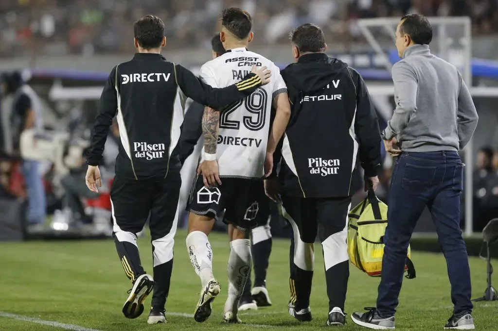 Paiva salió lesionado ante Alianza Lima | Foto: Photosport