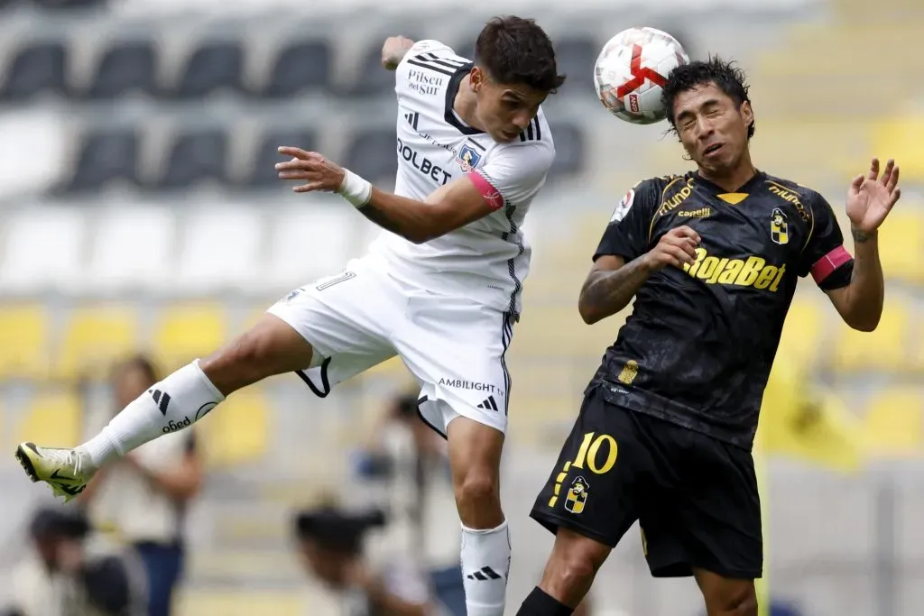 Luciano Cabral en el Colo Colo vs Coquimbo Unido. (Foto: Photosport)