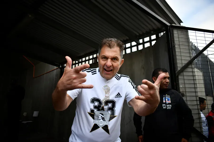 Aníbal Mosa volvió a la presidencia de Blanco y Negro. Imagen: Alejandro Pizarro/Photosport
