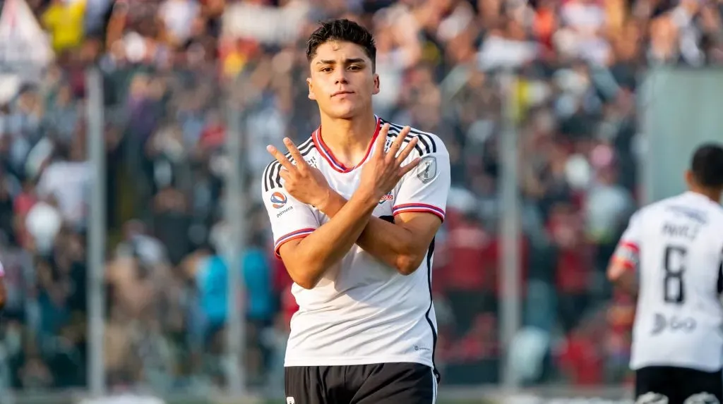 Damián Pizarro tuvo una gran noche vistiendo la camiseta de Colo Colo
