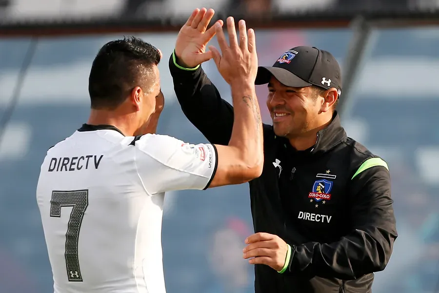 Esteban Paredes y Héctor Tapia puede volver a Colo Colo. Imagen: Andres Pina/Photosport