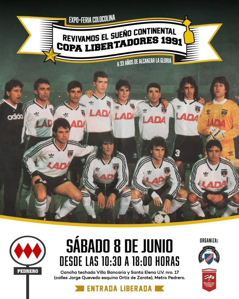 Museo Fuerza y Destreza mostrará colección de Colo Colo 1991.