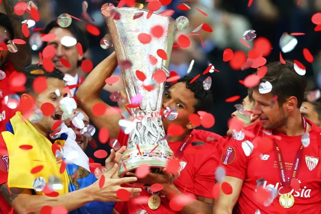 Bacca ganó dos Europa League con el Sevilla | Foto: Getty