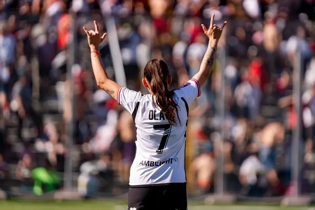 Isidora Olave se despide de Colo Colo Femenino. Imagen: Guillermo Salazar
