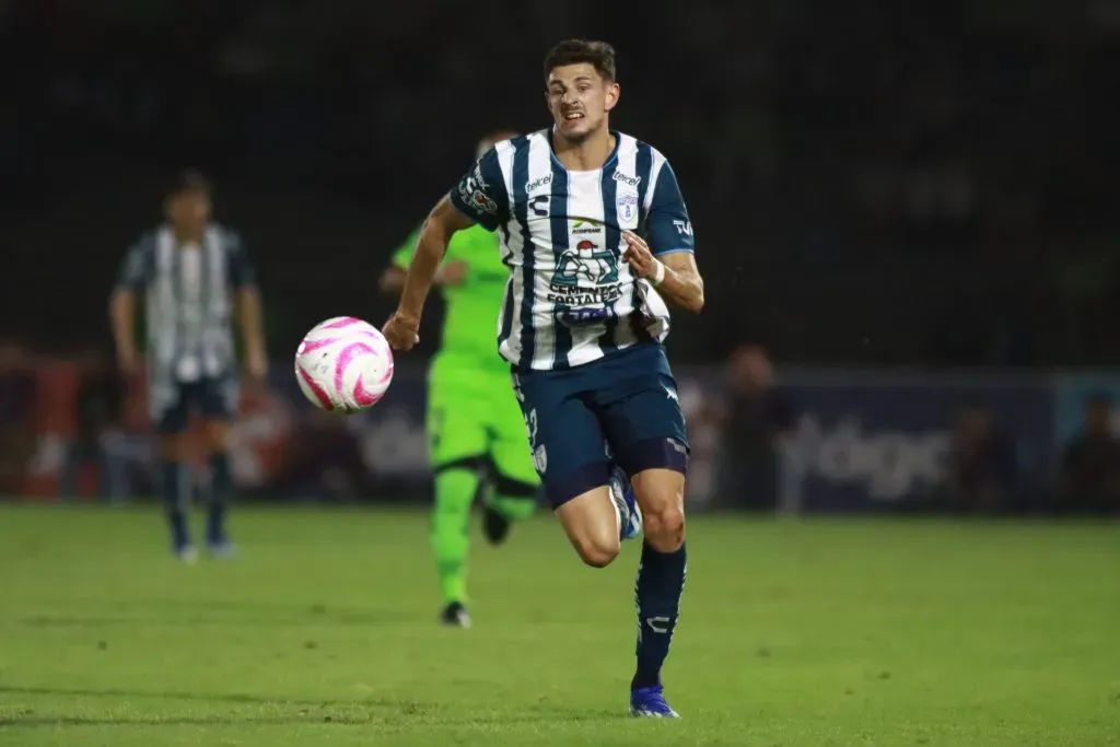 Lucas Di Yorio con el Pachuca en su paso por el fútbol mexicano. (Foto: Imago)