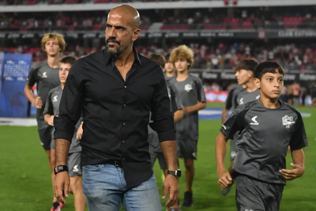 Juan Sebastián Verón, presidente de Estudiantes | Foto: Getty