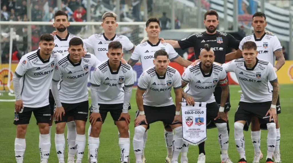 La formación de Colo Colo vs O'Higgins por la Copa Chile 2024.