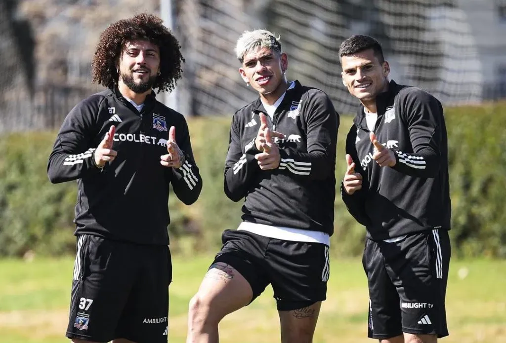 El Cacique regresó a las prácticas en el Estadio Monumental con una sonrisa de oreja a oreja.