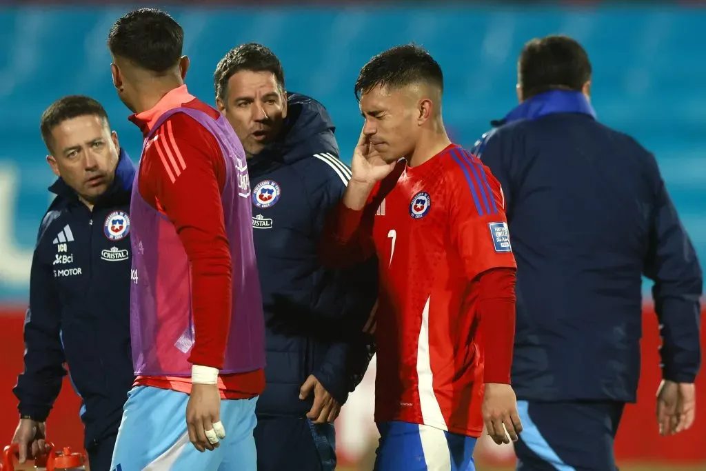 Vicente Pizarro sufrió una fractura de mandíbula y estará cerca de un mes fuera de las canchas.