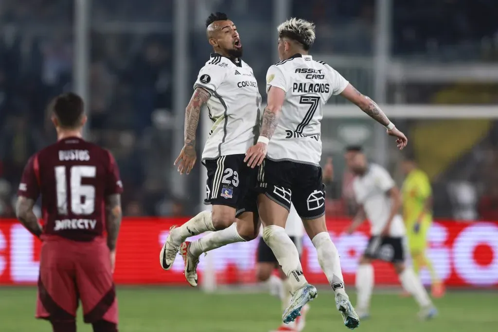 Carlos Palacios le dio el empate al Cacique luego de una gran asistencia de Arturo Vidal.