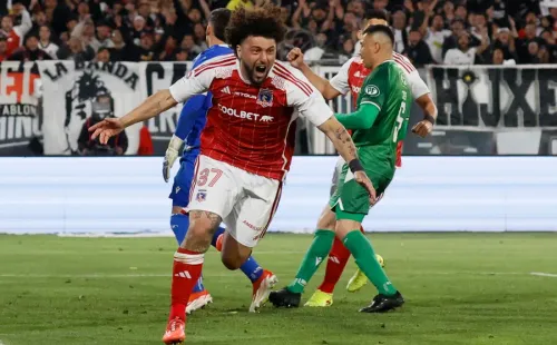 Maximiliano Falcón se convierte en salvador de Colo Colo. Imagen: Dragomir Yankovic/Photosport