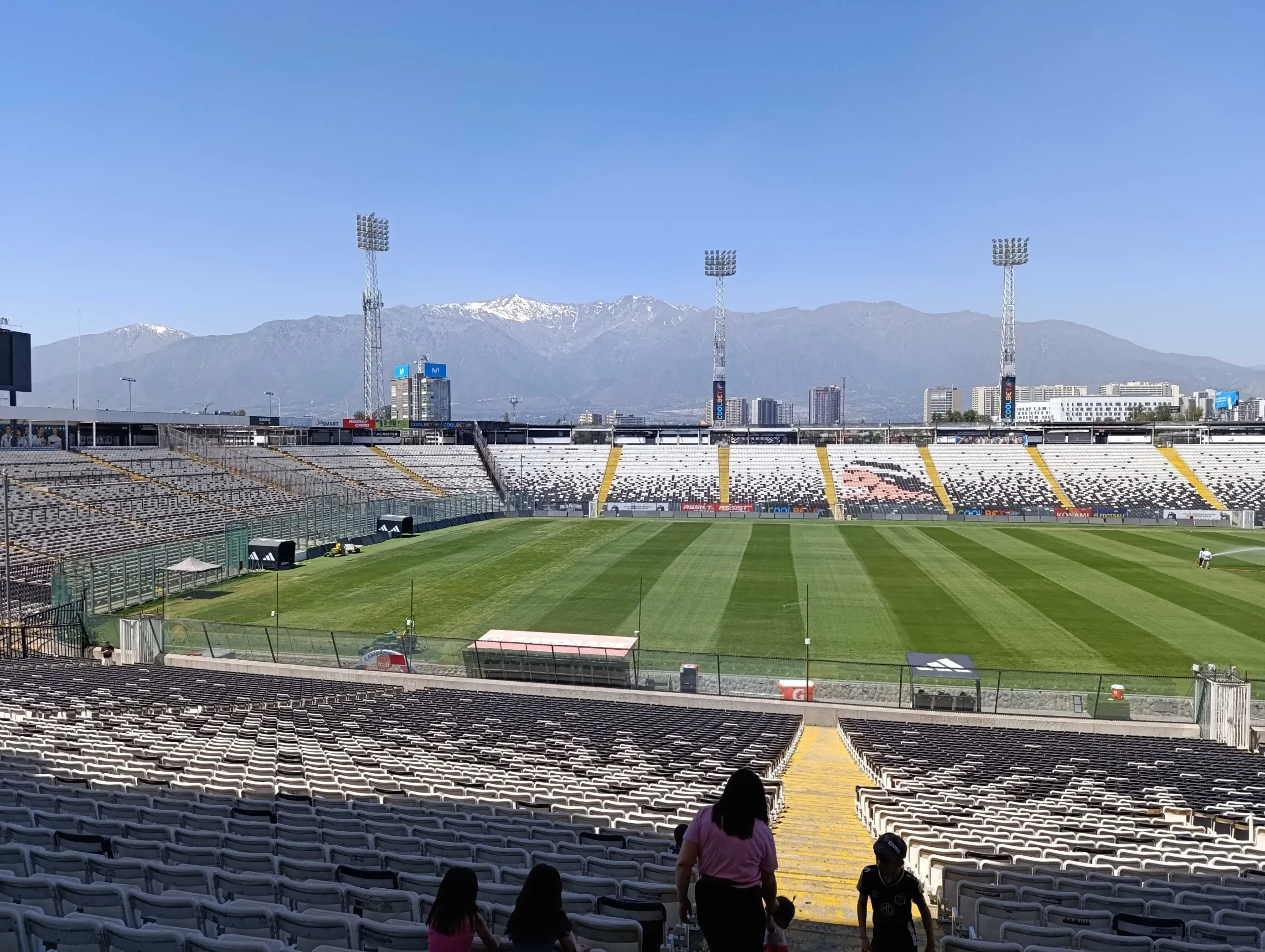 Así está la cancha del Monumental. (Foto: DaleAlbo)