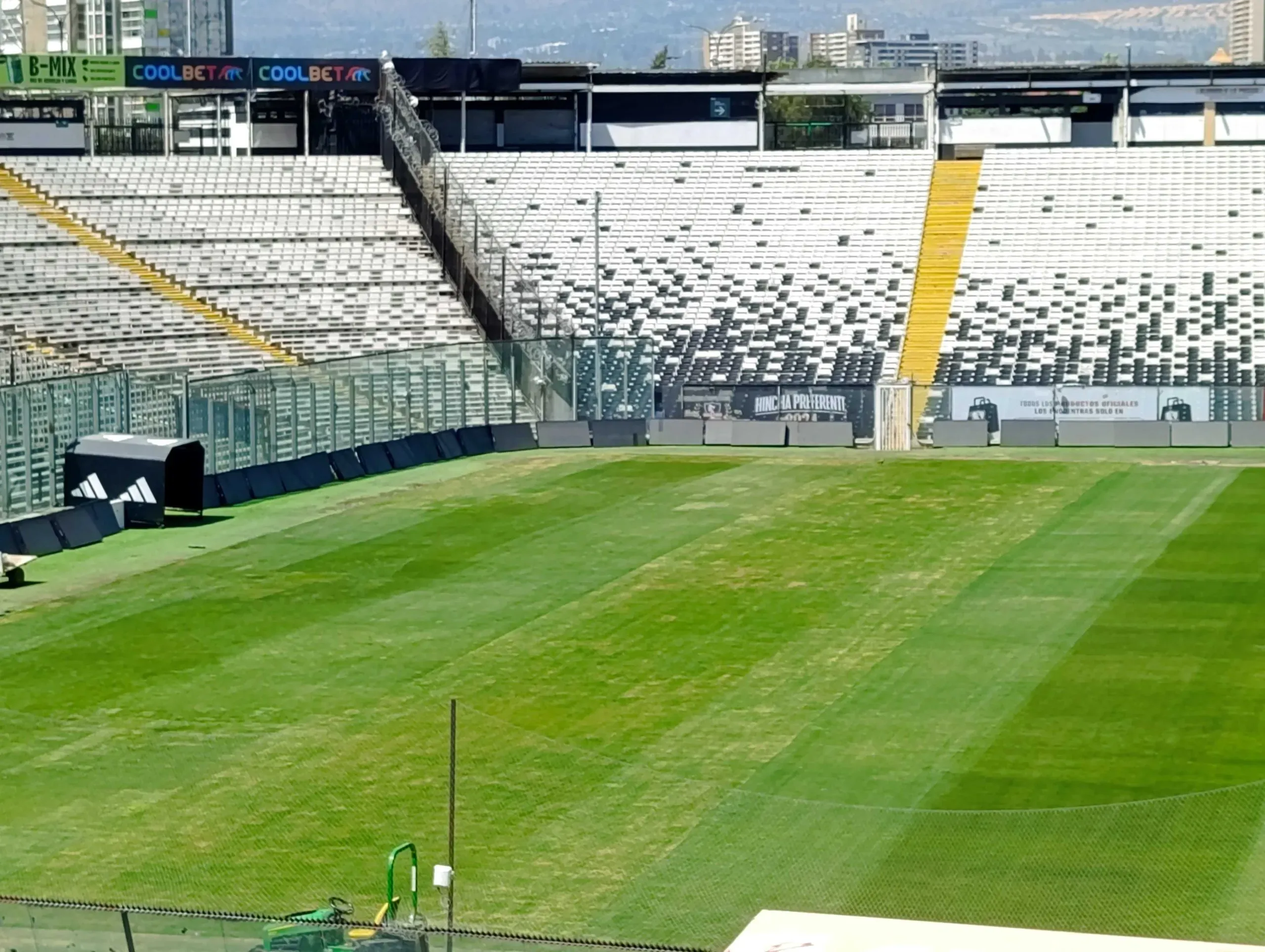 Así está la cancha del Monumental. (Foto: DaleAlbo)