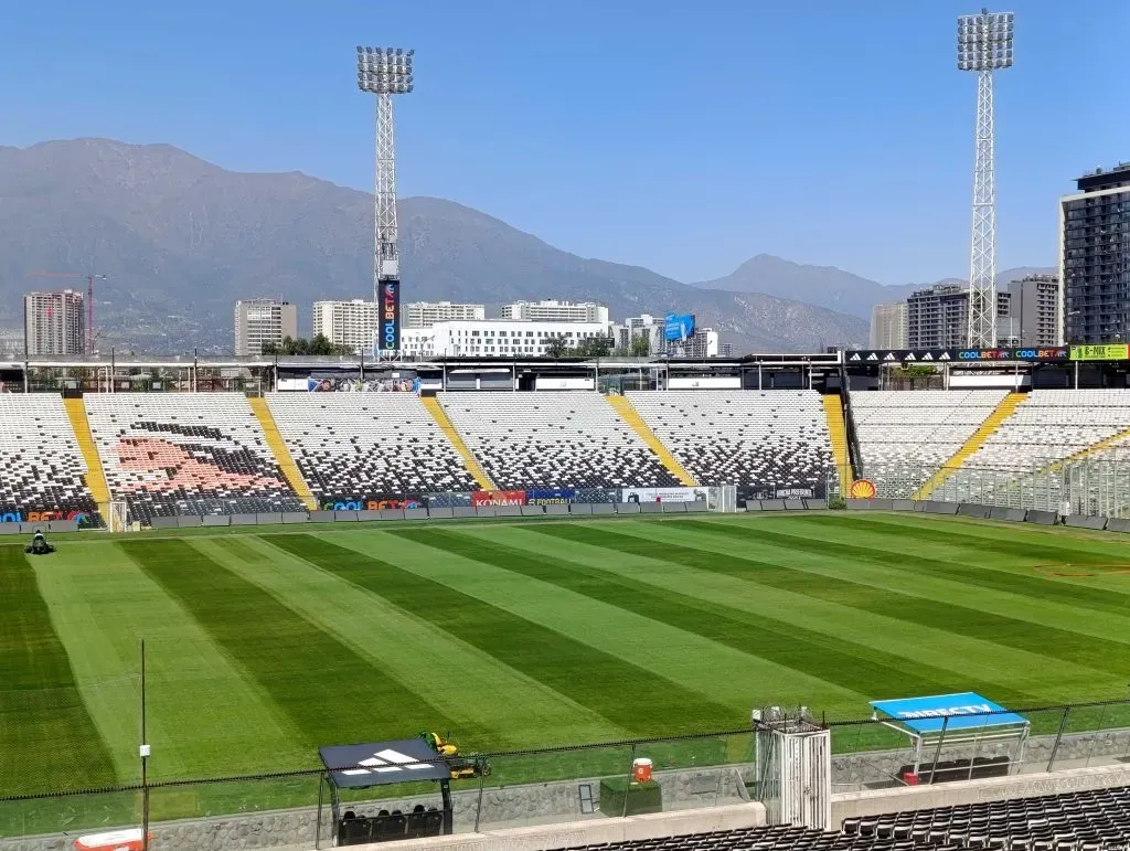 Así está la cancha del Monumental. (Foto: DaleAlbo)